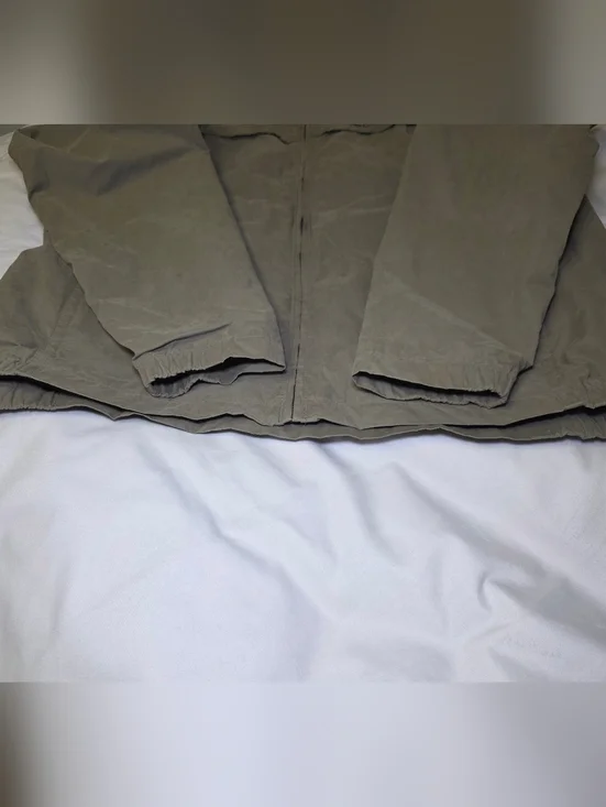 Columbia Lightweight Outdoor Windbreaker Jacket Zip Front- Men's Size XL Olive - Picture 13 of 15